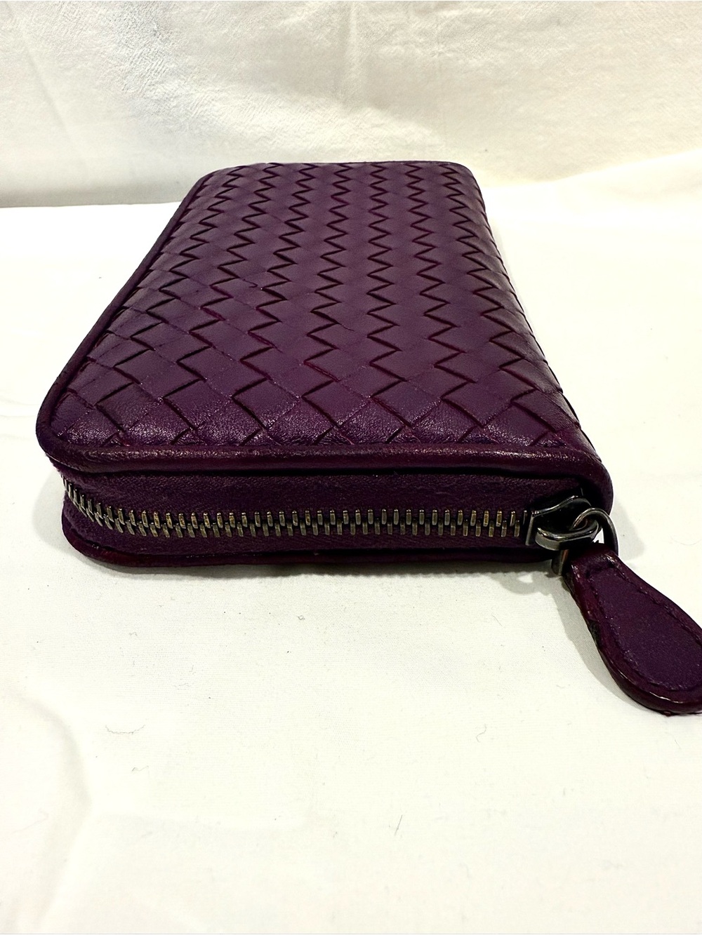Authentic Bottega Veneta Nappa Intrecciato Zip Around Wallet - Picture 5 of 12
